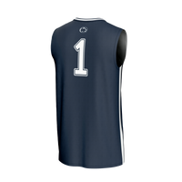 Penn State Nittany Lions Basketball Jersey, Navy Sportswear Jersey Shirt, Sleeveless Athletic Tank Jersey, Casual Gift for Men, Style 202462075