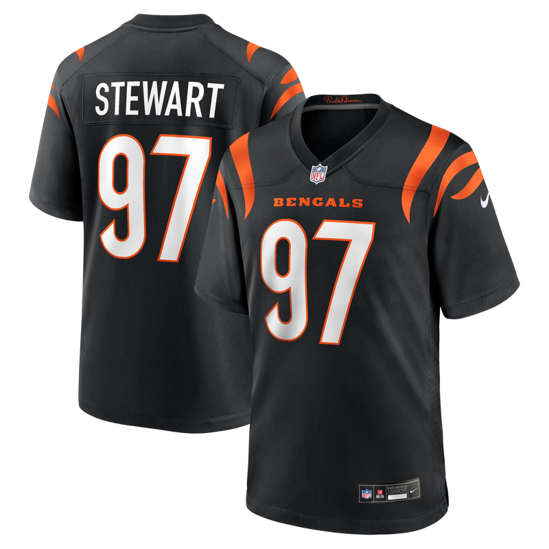 Shemar Stewart Cincinnati Bengals Football Jersey, Black Sportswear Jersey Shirt, Lightweight Breathable Athletic Jersey, Casual Gift for Men