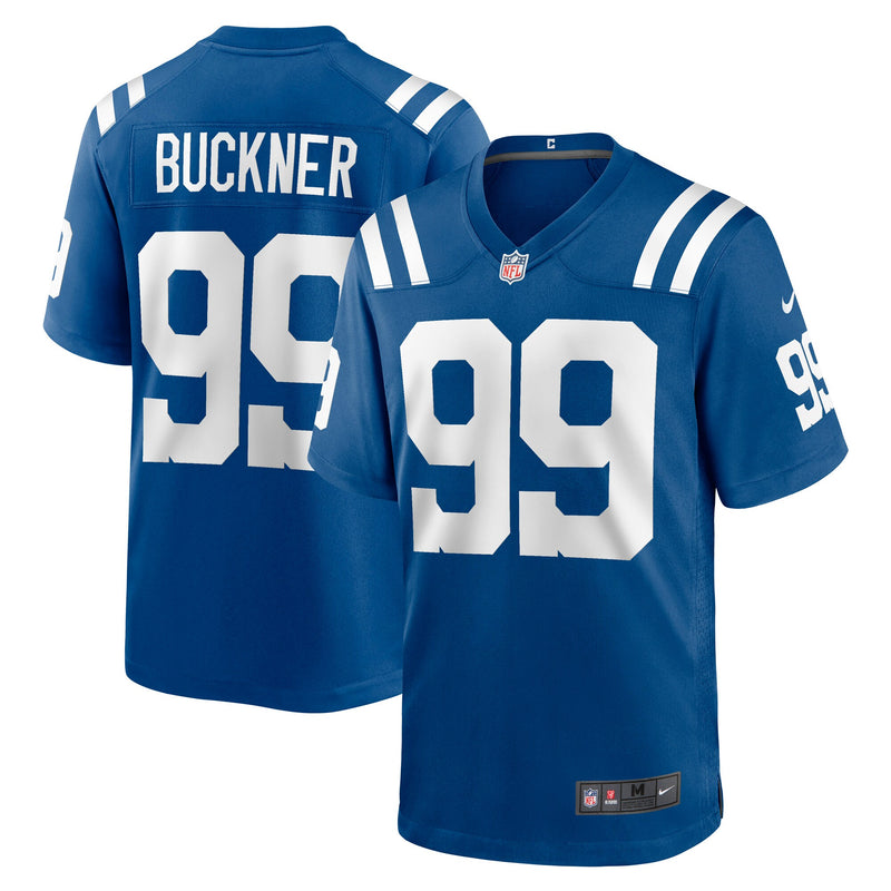 DeForest Buckner Indianapolis Colts Football Jersey, Royal Sportswear Jersey Shirt, Lightweight Breathable Athletic Jersey, Casual Gift for Men