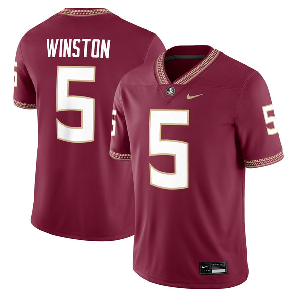 Jameis Winston Florida State Seminoles Alumni Game Jersey - Garnet