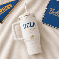 UCLA in Ivory - Collegiate Type, Quiet Gold Detailing