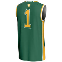 William & Mary Tribe Basketball Jersey, Green Lightweight Sportswear Jersey Shirt, Sleeveless Athletic Tank Jersey, Casual Gift for Men