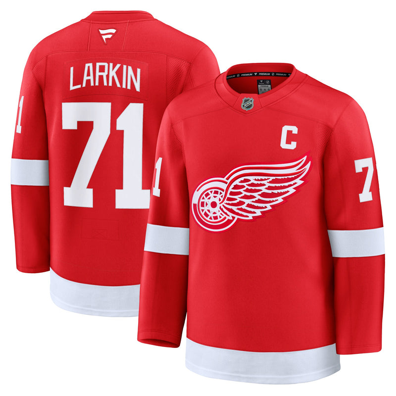 Dylan Larkin Detroit Red Wings Hockey Jersey, Premium Home Sportswear Jersey Shirt, Long Sleeve Hockey Sweater Jersey, Casual Gift for Men
