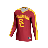 USC Trojans Volleyball Jersey, Cardinal Fashion Lightweight Sportswear Jersey Shirt, Lightweight Breathable Athletic Jersey, Casual Gift for Men