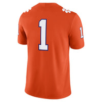 Clemson Tigers Football Jersey, Orange Sportswear Jersey Shirt, Lightweight Breathable Athletic Jersey, Casual Gift for Men, Style 200894083