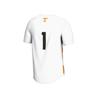 Tennessee Volunteers Soccer Fashion Soccer Jersey, White Sportswear Jersey Shirt, Lightweight Breathable Athletic Jersey, Casual Gift for Men