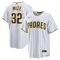 Casey Mize San Diego Padres Baseball Jersey, White Replica Sportswear Jersey Shirt, Lightweight Breathable Athletic Jersey, Casual Gift for Men