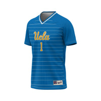UCLA Bruins Soccer Jersey, Blue Fashion Lightweight Sportswear Jersey Shirt, Lightweight Breathable Athletic Jersey, Casual Gift for Men