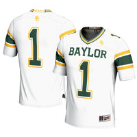 Baylor Bears Football Jersey, White Sportswear Jersey Shirt, Lightweight Breathable Athletic Jersey, Casual Gift for Men