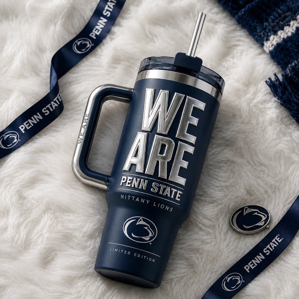 PSU Statement - We Are Wordmark in Navy - main