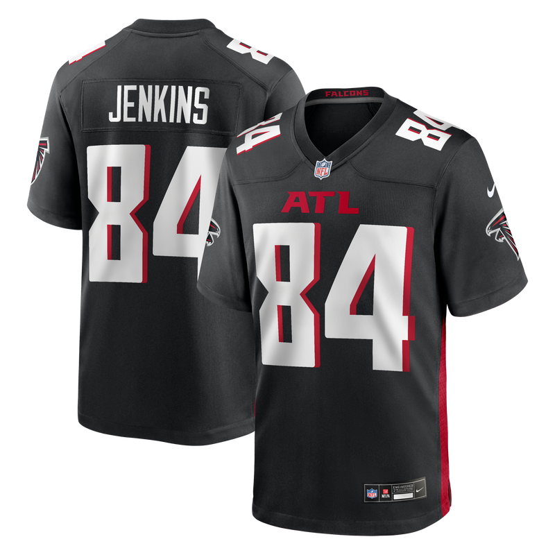 Alfred Jenkins Atlanta Falcons Football Jersey, Black Game Sportswear Jersey Shirt, Lightweight Breathable Athletic Jersey, Casual Gift for Men