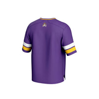 ECU Pirates Spirit Football Jersey, Purple Sportswear Jersey Shirt, Lightweight Breathable Athletic Jersey, Casual Gift for Men