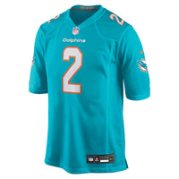 Malik Willis Miami Dolphins Football Jersey, Aqua Game Sportswear Jersey Shirt, Lightweight Breathable Athletic Jersey, Casual Gift for Men