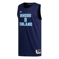 Rhode Island Rams Basketball Jersey, Navy Replica Sportswear Jersey Shirt, Sleeveless Athletic Tank Jersey, Casual Gift for Men