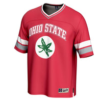 Ohio State Buckeyes Football Jersey, Sportswear Jersey Shirt, Lightweight Breathable Athletic Jersey, Casual Gift for Men, Style 202016058