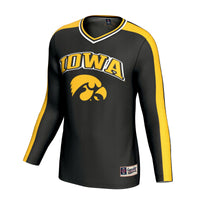 Iowa Hawkeyes Volleyball Jersey, Black Fashion Lightweight Sportswear Jersey Shirt, Lightweight Breathable Athletic Jersey, Casual Gift for Men