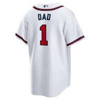 Atlanta Braves Baseball Jersey, White Sportswear Jersey Shirt, Lightweight Breathable Athletic Jersey, Casual Gift for Men, Style 202855874