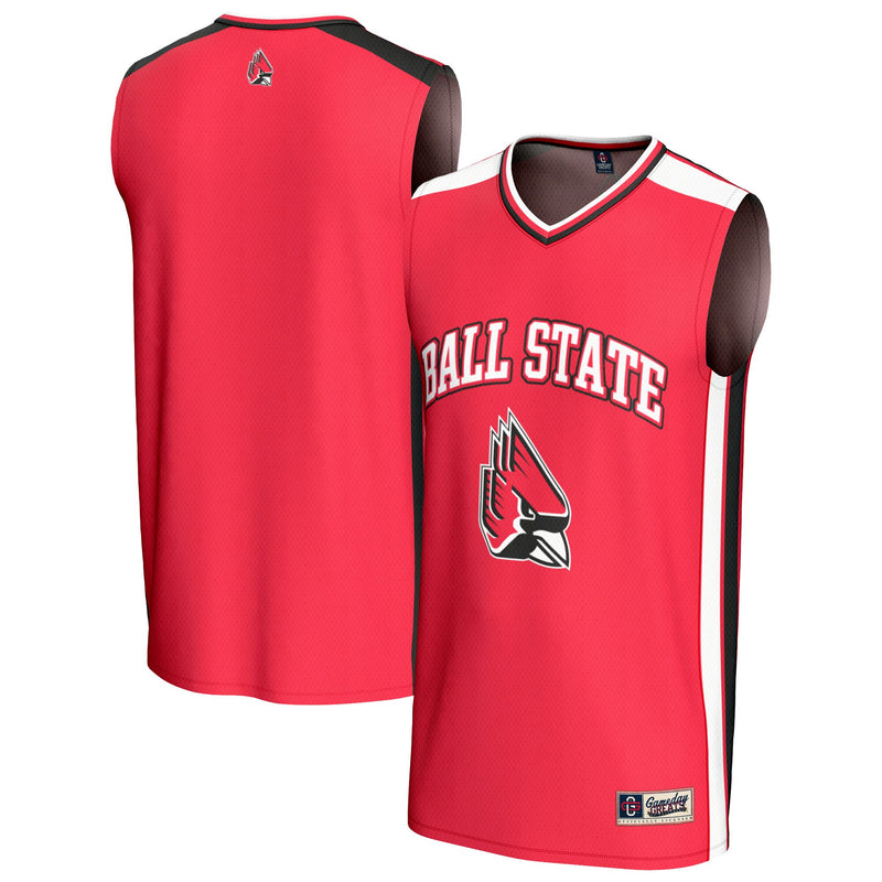Ball State Cardinals Basketball Jersey, Cardinal Sportswear Jersey Shirt, Sleeveless Athletic Tank Jersey, Casual Gift for Men