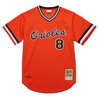 Cal Ripken Jr. Baltimore Orioles Baseball Jersey, Orange Sportswear Jersey Shirt, Lightweight Breathable Athletic Jersey, Casual Gift for Men