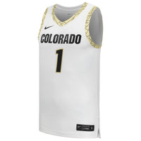 Colorado Buffaloes Basketball Jersey, White Sportswear Jersey Shirt, Sleeveless Athletic Tank Jersey, Casual Gift for Men, Style 203374441