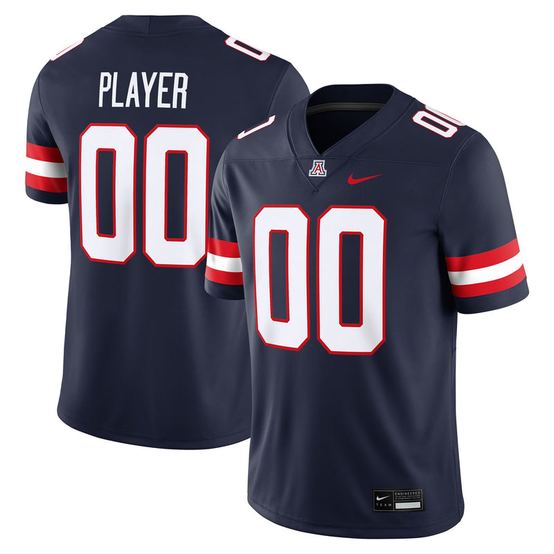 Arizona Wildcats Football Jersey, Navy Sportswear Jersey Shirt, Lightweight Breathable Athletic Jersey, Casual Gift for Men, Style 203293029