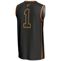 Florida A&M Rattlers Lightweight Basketball Jersey, Black Sportswear Jersey Shirt, Sleeveless Athletic Tank Jersey, Casual Gift for Men