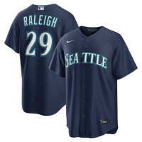 Cal Raleigh Seattle Mariners Baseball Jersey, Navy Replica Sportswear Jersey Shirt, Lightweight Breathable Athletic Jersey, Casual Gift for Men