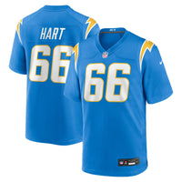 Bobby Hart Los Angeles Chargers Football Jersey, Powder Sportswear Jersey Shirt, Lightweight Breathable Athletic Jersey, Casual Gift for Men