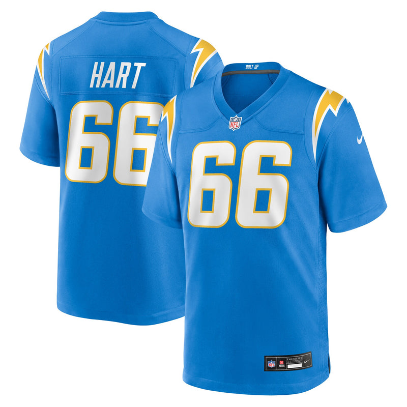 Bobby Hart Los Angeles Chargers Football Jersey, Powder Sportswear Jersey Shirt, Lightweight Breathable Athletic Jersey, Casual Gift for Men