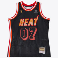 x Miami Heat Basketball Jersey, Swingman Sportswear Jersey Shirt, Sleeveless Athletic Tank Jersey, Casual Gift for Men