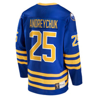 Dave Andreychuk Buffalo Sabres Hockey Jersey, Royal Breakaway Sportswear Jersey Shirt, Long Sleeve Hockey Sweater Jersey, Casual Gift for Men