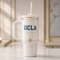 UCLA in Ivory - Collegiate Type, Quiet Gold Detailing