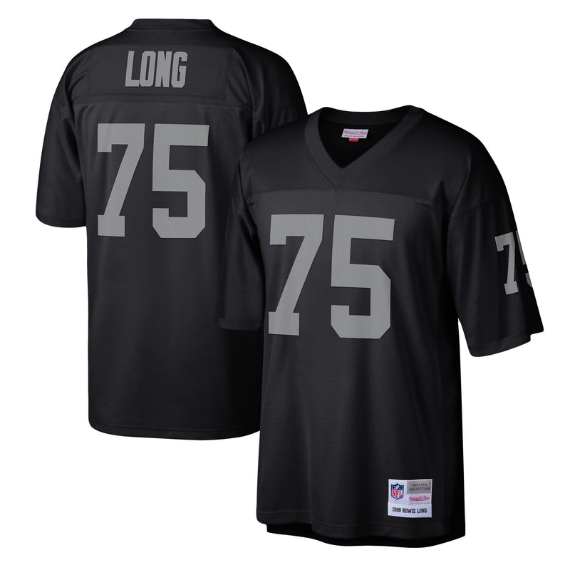 Howie Long Las Vegas Raiders Football Jersey, Black Replica Sportswear Jersey Shirt, Lightweight Breathable Athletic Jersey, Casual Gift for Men