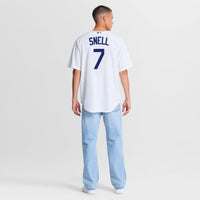 Blake Snell Los Angeles Dodgers Baseball Jersey, White Sportswear Jersey Shirt, Lightweight Breathable Athletic Jersey, Casual Gift for Men
