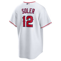 Jorge Soler Los Angeles Angels Baseball Jersey, White Sportswear Jersey Shirt, Lightweight Breathable Athletic Jersey, Casual Gift for Men