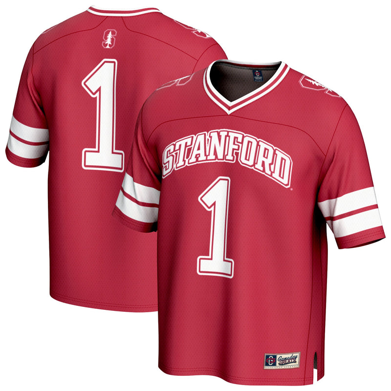 Stanford Cardinal Collegiate Football Jersey, Fashion Sportswear Jersey Shirt, Lightweight Breathable Athletic Jersey, Casual Gift for Men