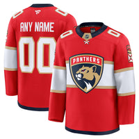 Florida Panthers Hockey Jersey, Red Premium Sportswear Jersey Shirt, Long Sleeve Hockey Sweater Jersey, Casual Gift for Men, Style 202055701