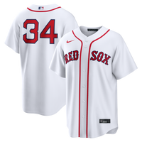 David Ortiz Boston Red Sox Baseball Jersey, White Replica Sportswear Jersey Shirt, Lightweight Breathable Athletic Jersey, Casual Gift for Men