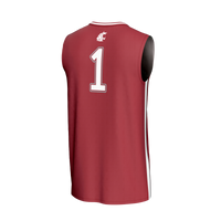 Washington State Cougars Basketball Jersey, Sportswear Jersey Shirt, Sleeveless Athletic Tank Jersey, Casual Gift for Men, Style 202219844