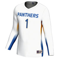 Pitt Panthers Volleyball Jersey, White Lightweight Sportswear Jersey Shirt, Lightweight Breathable Athletic Jersey, Casual Gift for Men