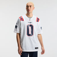 Christian Gonzalez New England Football Jersey, Sportswear Jersey Shirt, Lightweight Athletic Jersey, Casual Gift for Men, Style 204017141