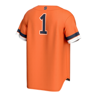 Syracuse Orange Baseball Jersey, Fashion Lightweight Sportswear Jersey Shirt, Lightweight Breathable Athletic Jersey, Casual Gift for Men