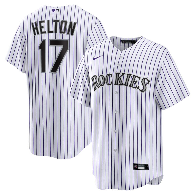 Todd Helton Colorado Rockies Baseball Jersey, White Replica Sportswear Jersey Shirt, Lightweight Breathable Athletic Jersey, Casual Gift for Men