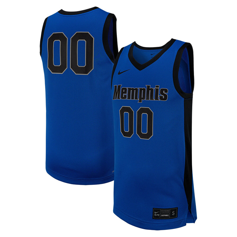 Memphis Tigers Basketball Jersey, Royal Replica Sportswear Jersey Shirt, Sleeveless Athletic Tank Jersey, Casual Gift for Men, Style 200398453