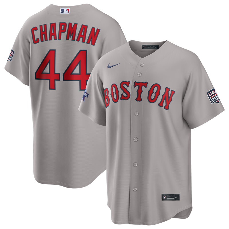 Aroldis Chapman Boston Red Sox Baseball Jersey, Replica Sportswear Jersey Shirt, Lightweight Breathable Athletic Jersey, Casual Gift for Men