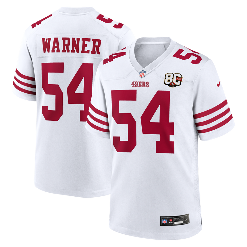 Fred Warner San Francisco 49ers Football Jersey, Sportswear Jersey Shirt, Lightweight Athletic Jersey, Casual Gift for Men, Style 204548150
