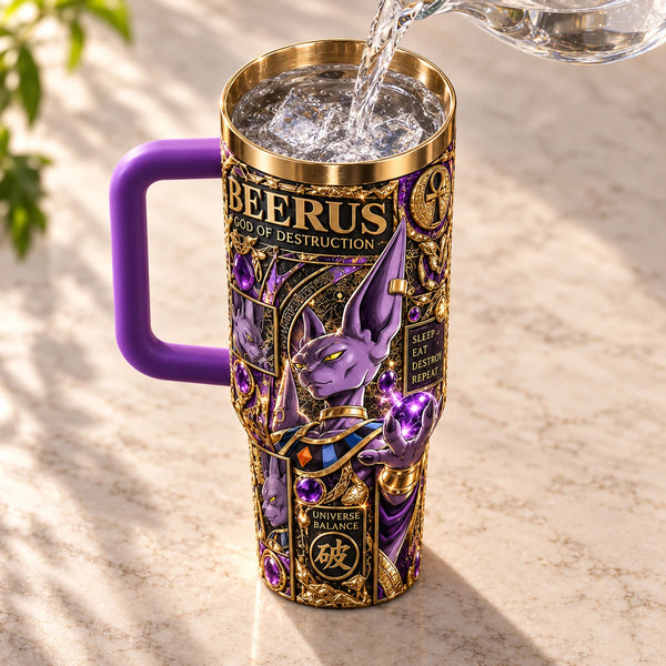 Beerus - Gilded Violet Regalia, Composed and Sovereign - main