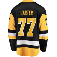 Jeff Carter Pittsburgh Penguins Hockey Jersey, Black Replica Sportswear Jersey Shirt, Long Sleeve Hockey Sweater Jersey, Casual Gift for Men