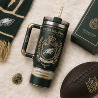 PHI Heritage Crest - Deep Green and Gold Drinkware
