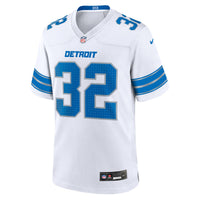 Brian Branch Detroit Lions Football Jersey, White Game Sportswear Jersey Shirt, Lightweight Breathable Athletic Jersey, Casual Gift for Men